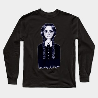 Wednesday Addams Long Sleeve T-Shirt